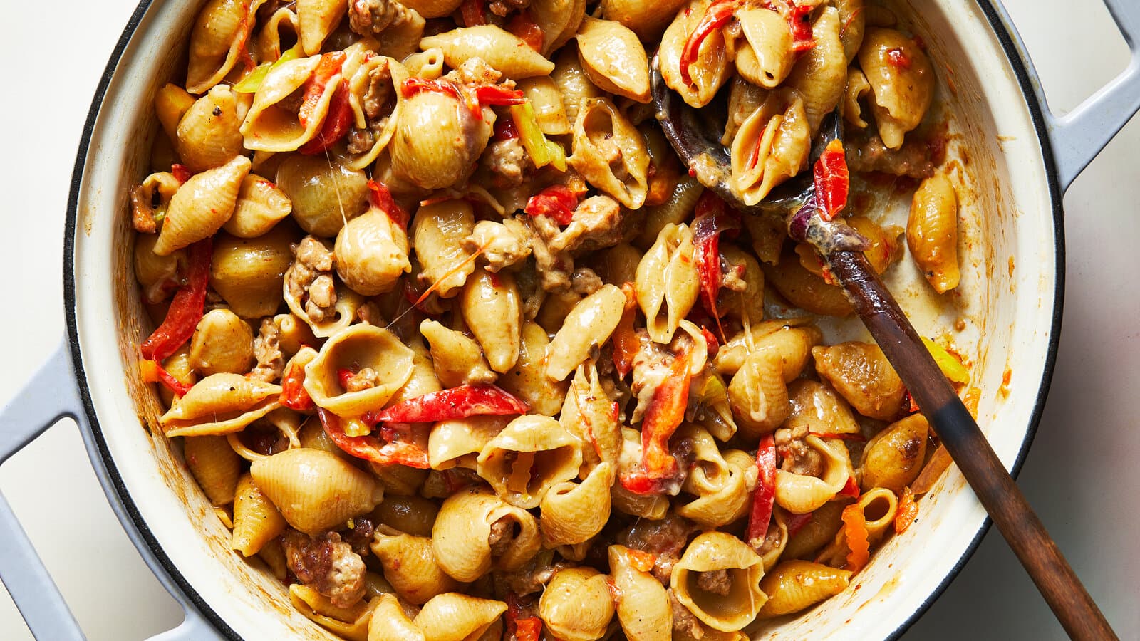 Sausage and Peppers One-Pot Pasta