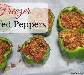Freezer Friendly Stuffed Peppers - No Getting Off This Train