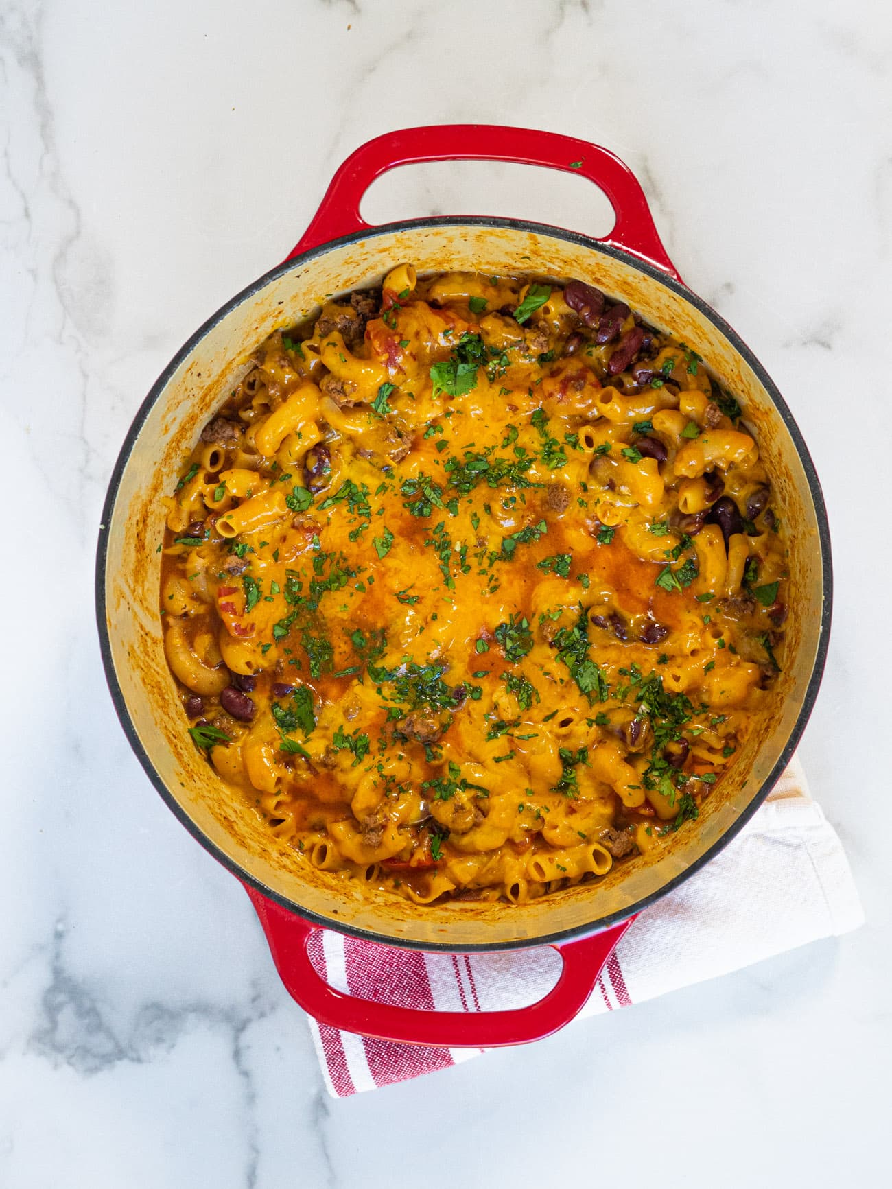 One-Pot Chili Mac