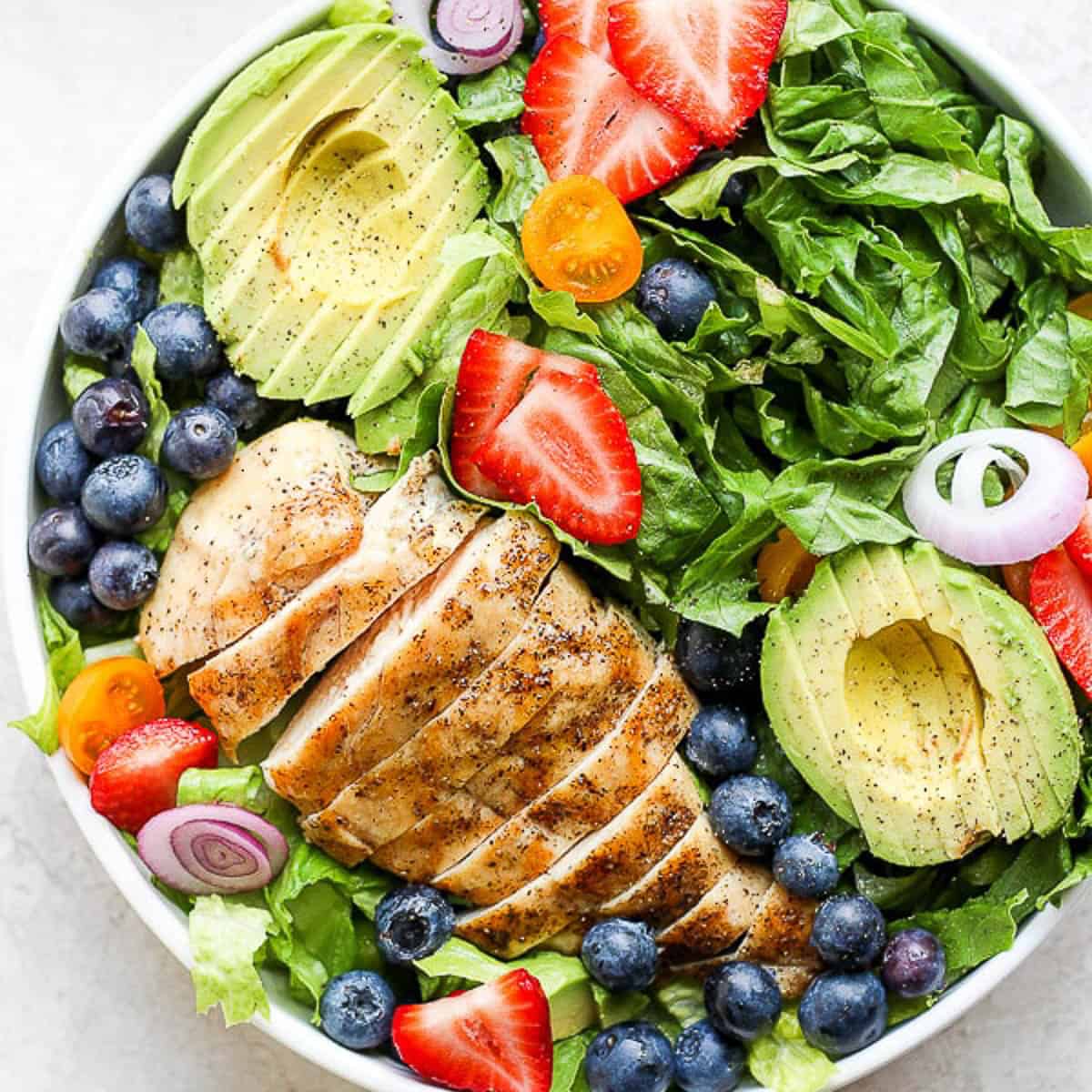 Easy Grilled Chicken Salad Recipe