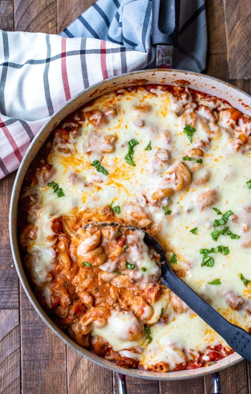 Easy One-Skillet Lasagna