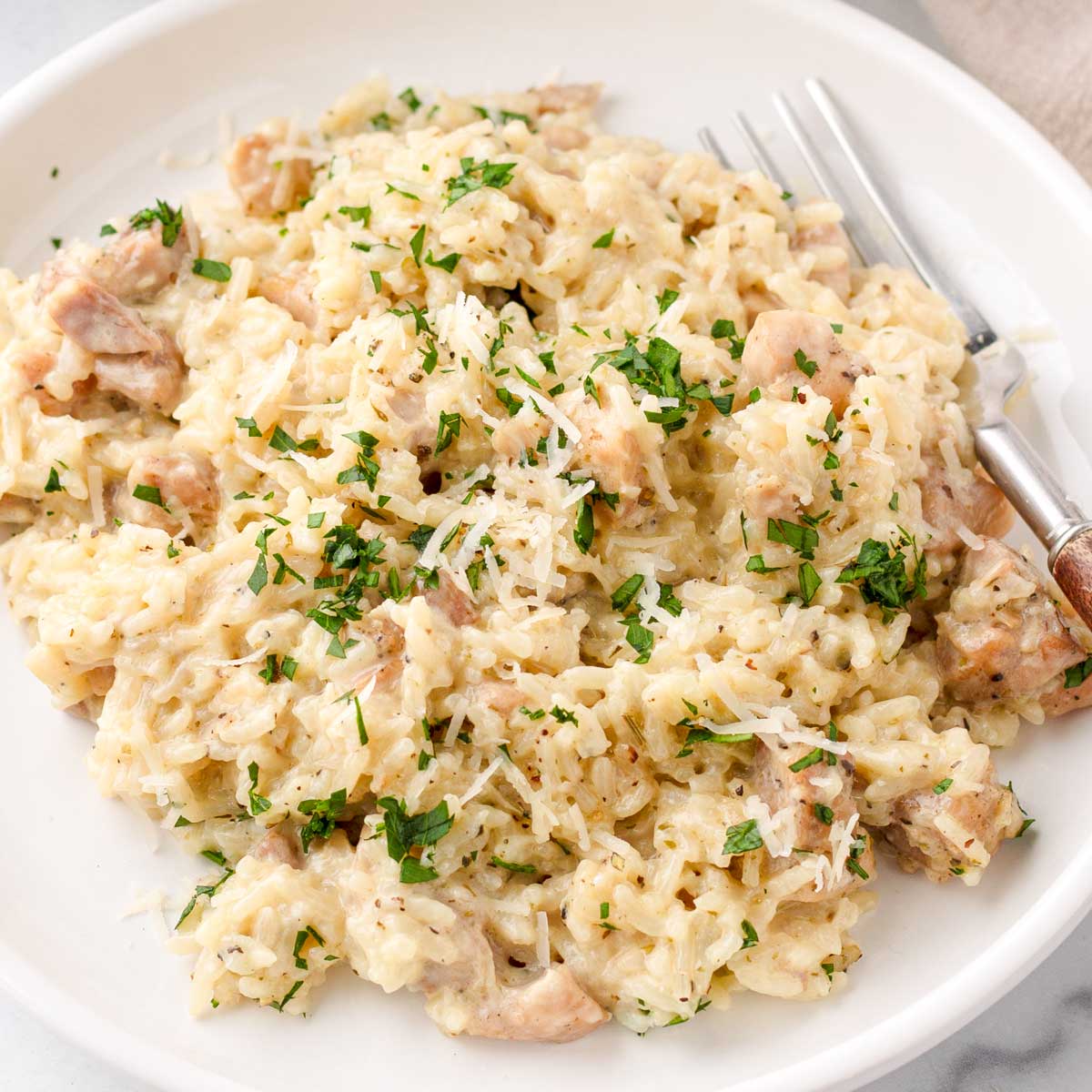 Creamy Chicken and Rice