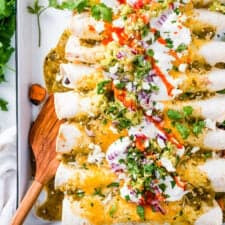 Sweet Potato Black Bean Enchiladas