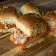Baked Chicken Parmesan Sliders