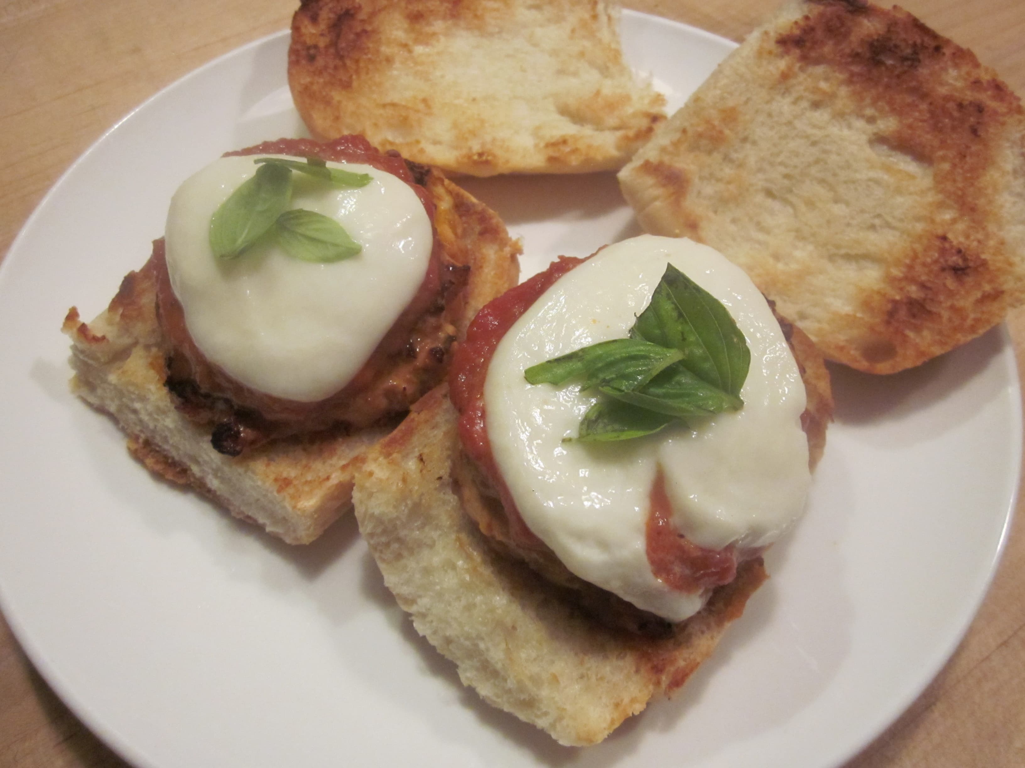 Chicken Parmesan Sliders