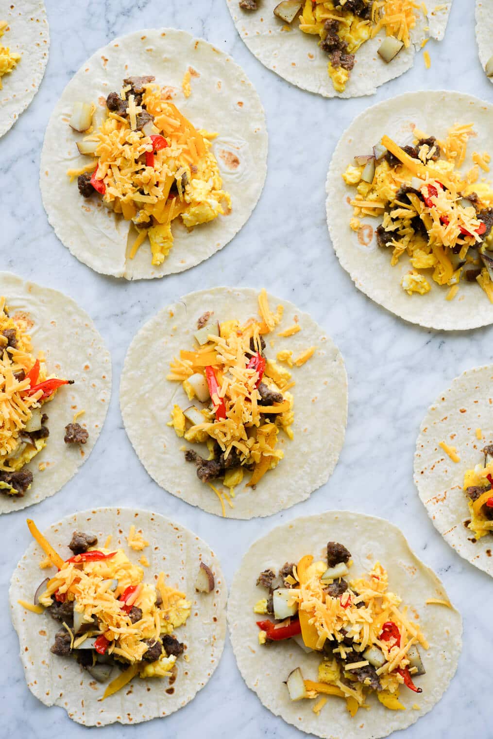 Easy Freezer Breakfast Burritos