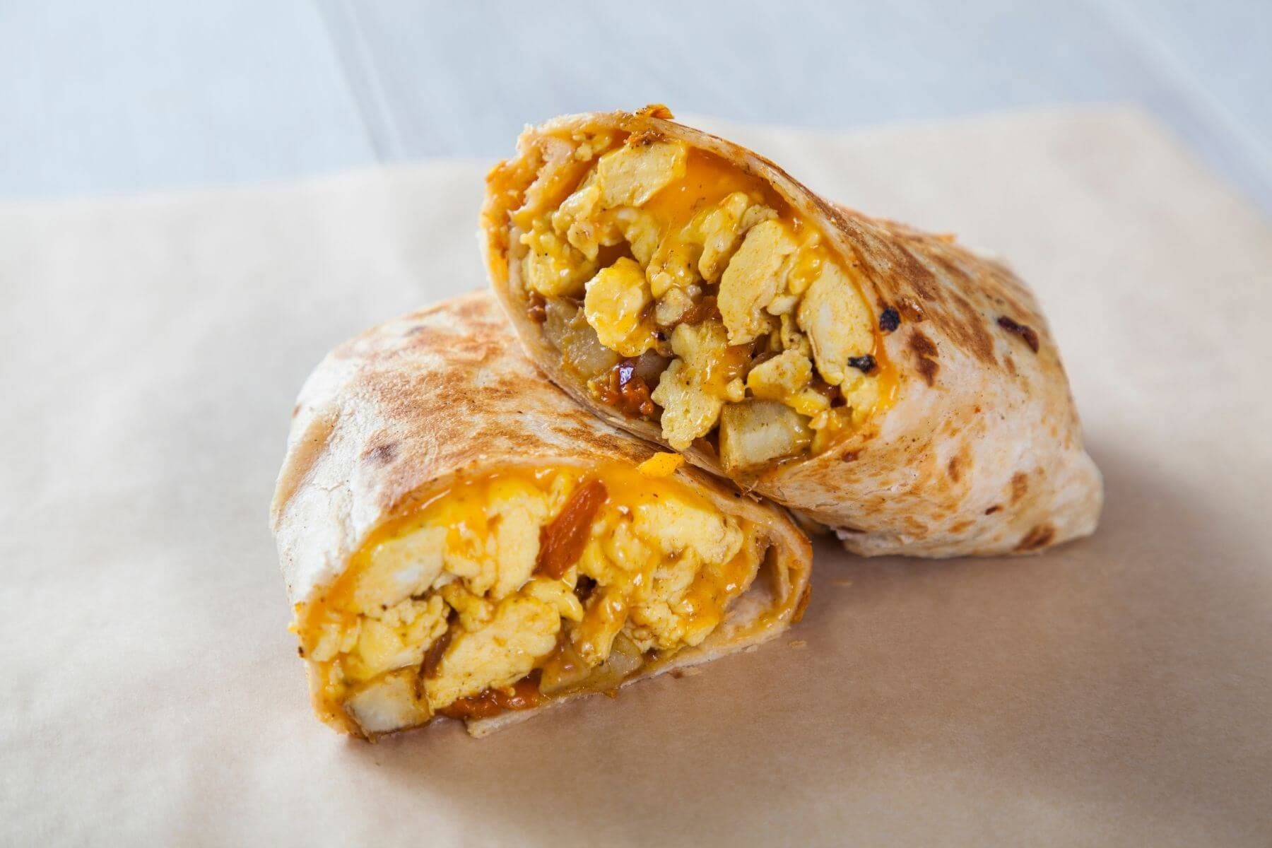 Healthy Freezer Breakfast Burrito Recipe