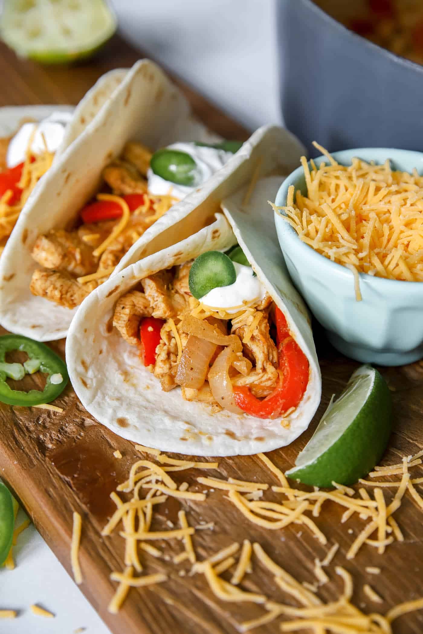 Easy Chicken Fajitas