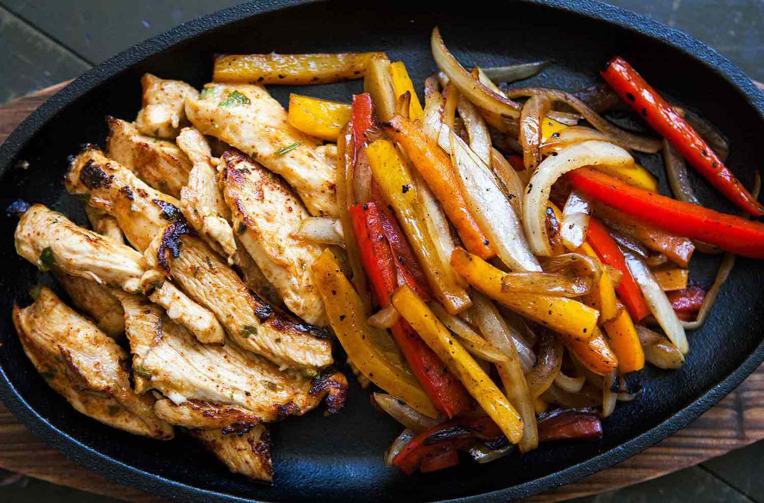 The Best Chicken Fajitas