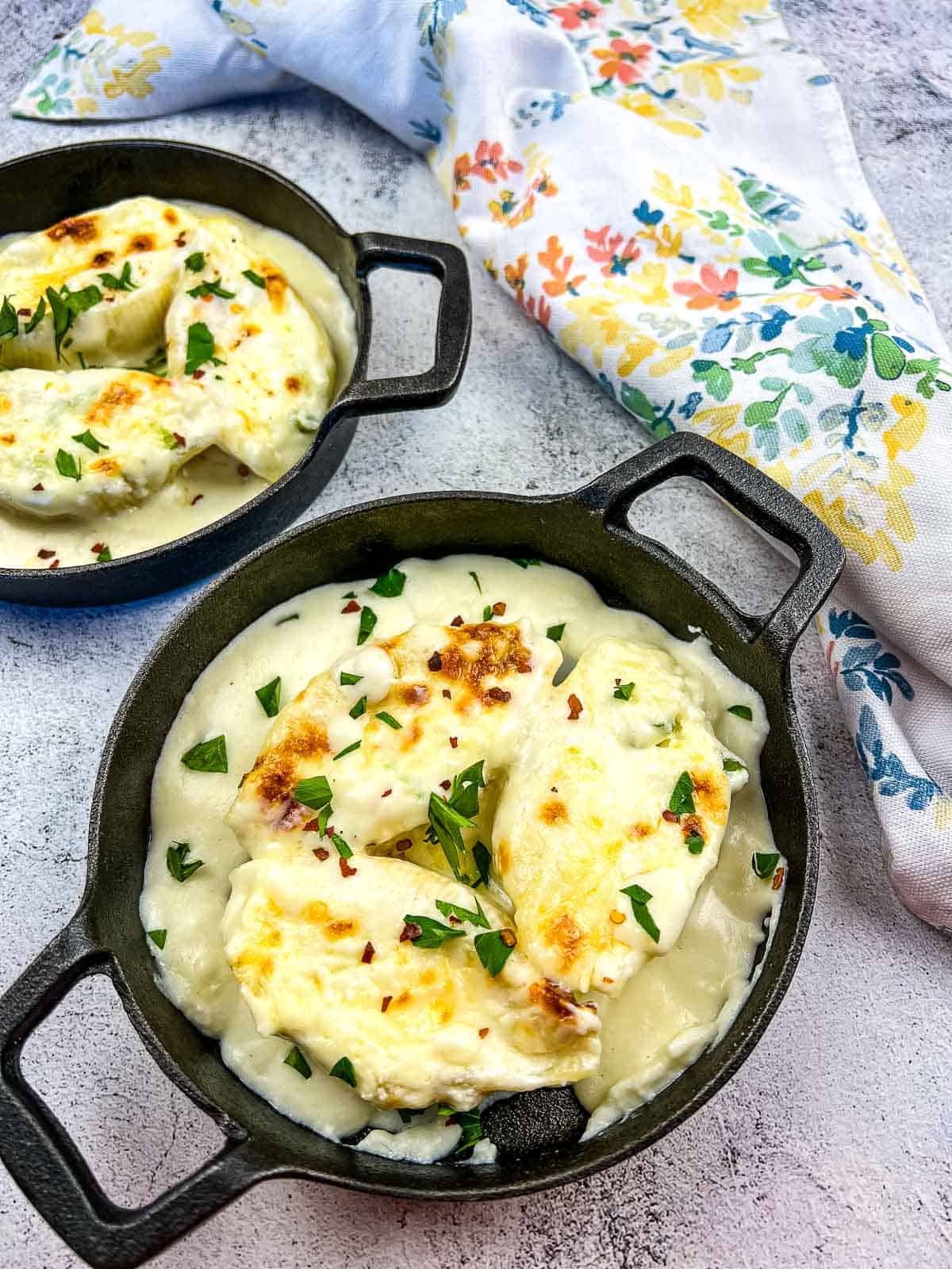 Giant Cheese Stuffed Pasta Shells