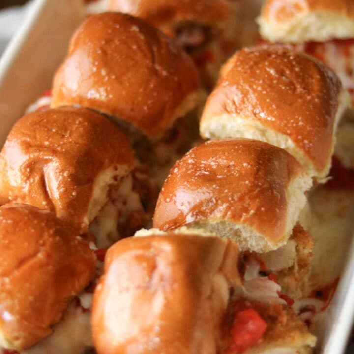 Chicken Parmesan Sliders