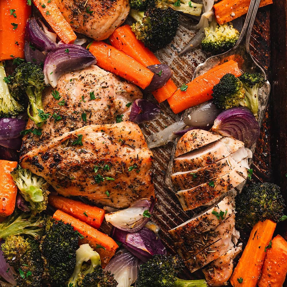 Sheet Pan Chicken and Vegetables