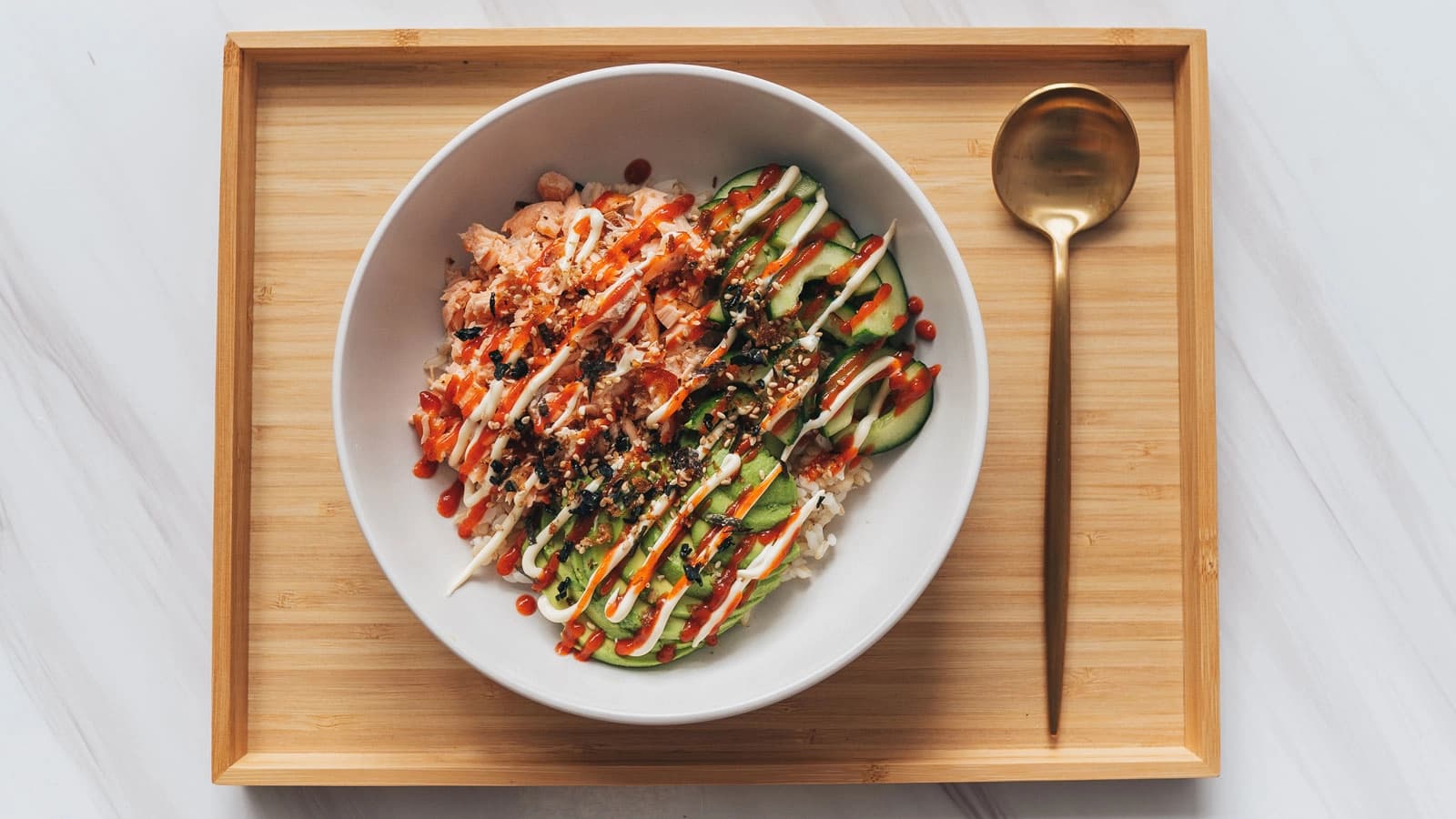 Easy Salmon Rice Bowl