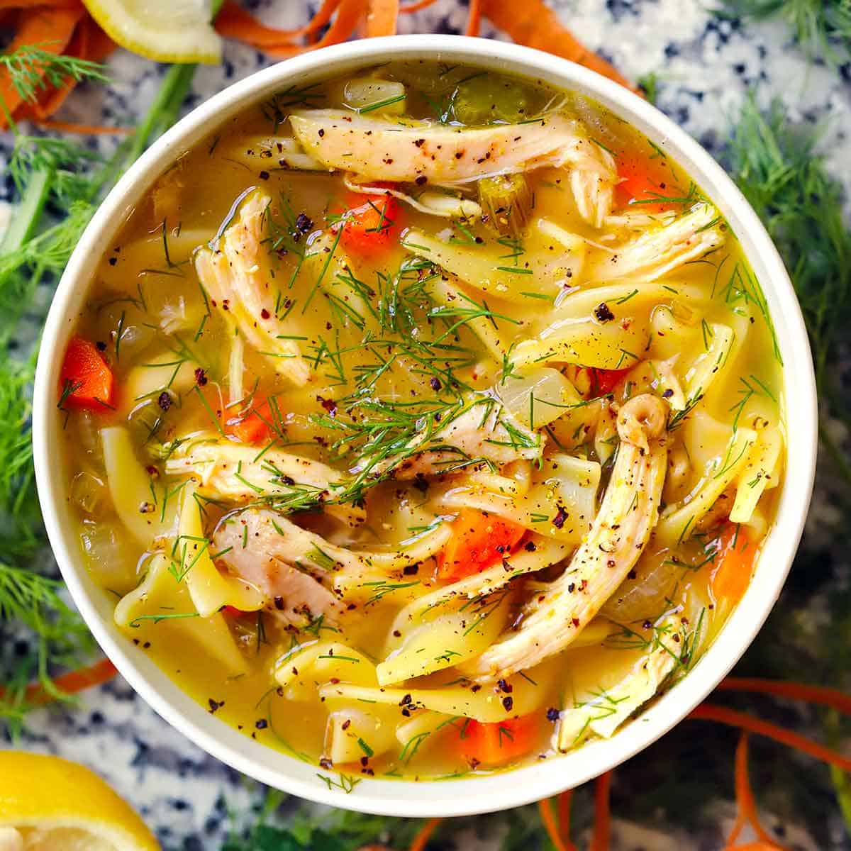Easy Homemade Chicken Noodle Soup