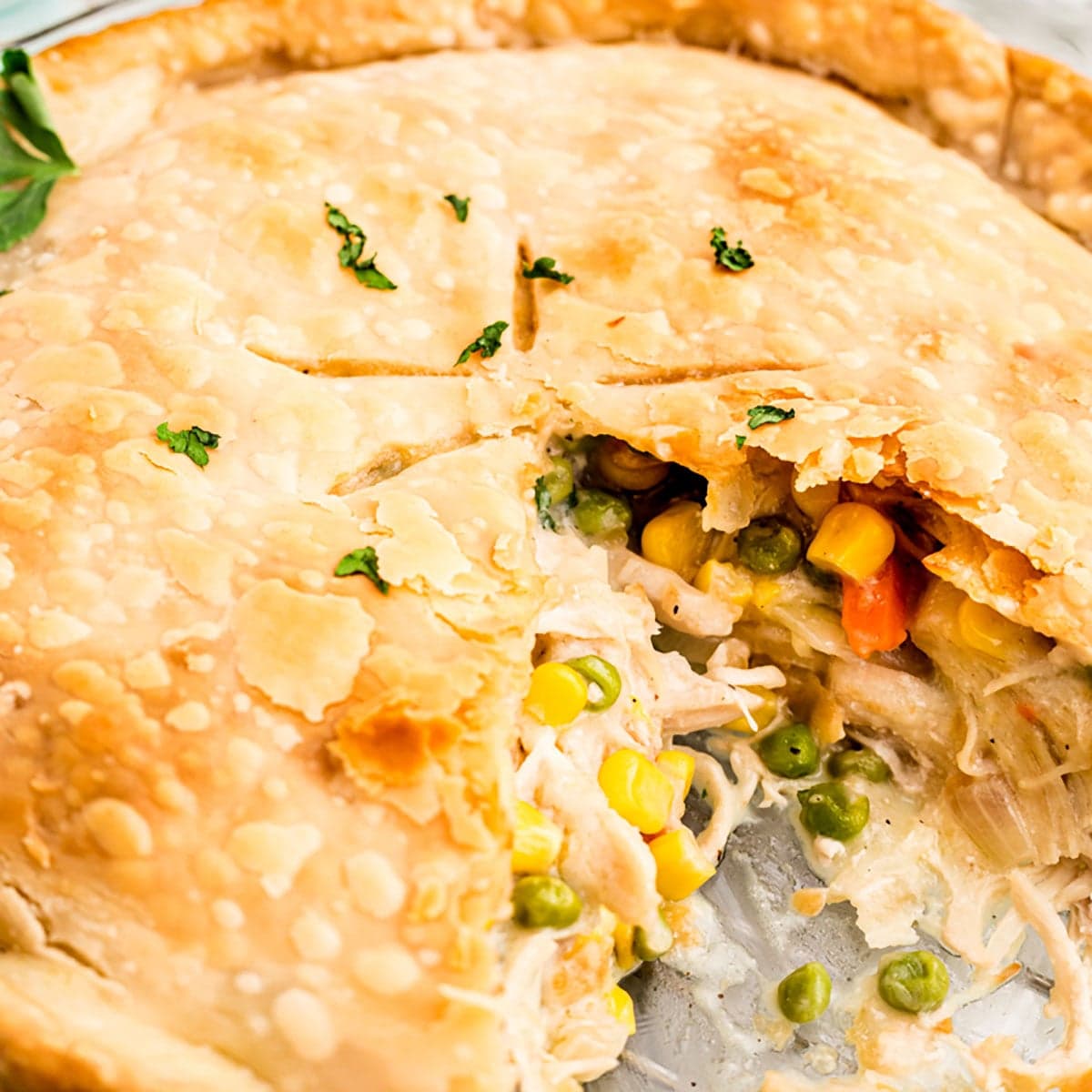 Homemade (but easy!) Chicken Pot Pie