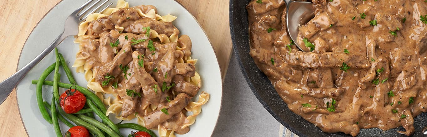 Beef Stroganoff