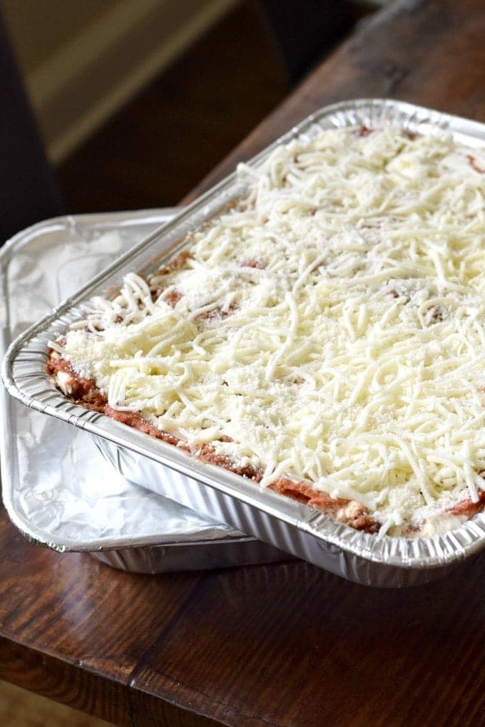 Cowboy Lasagna (Freezer Meal)