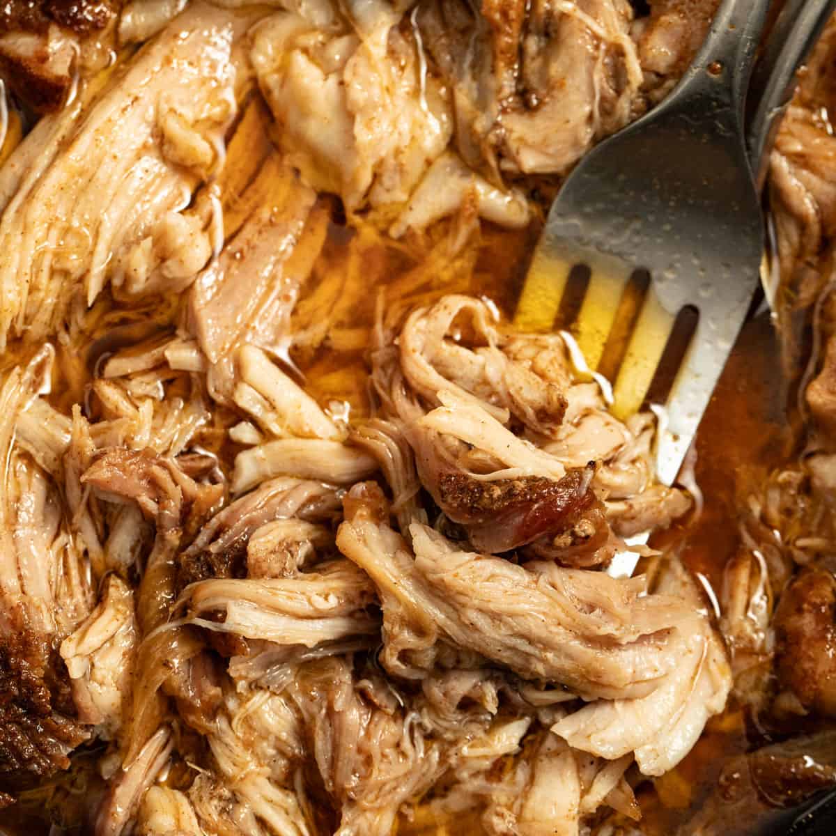 Slow Cooker Pork Shoulder (Crockpot Pulled Pork)
