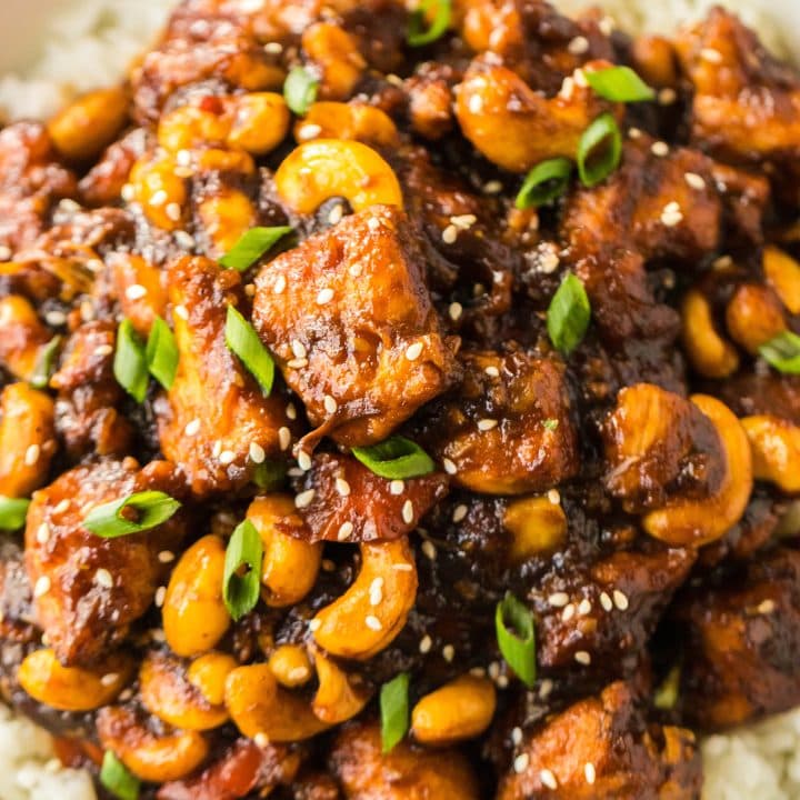 Slow Cooker Cashew Chicken