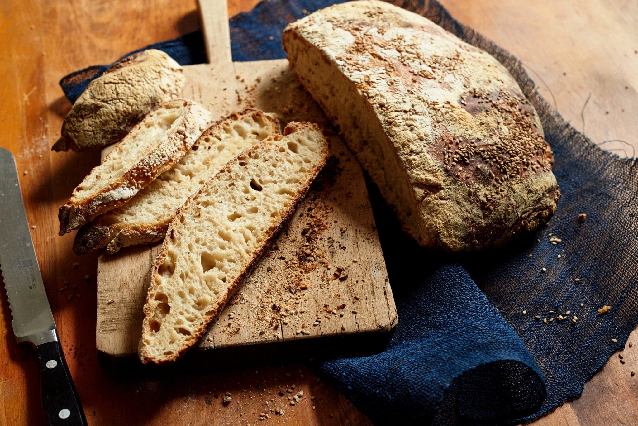 Sourdough No-Knead Bread