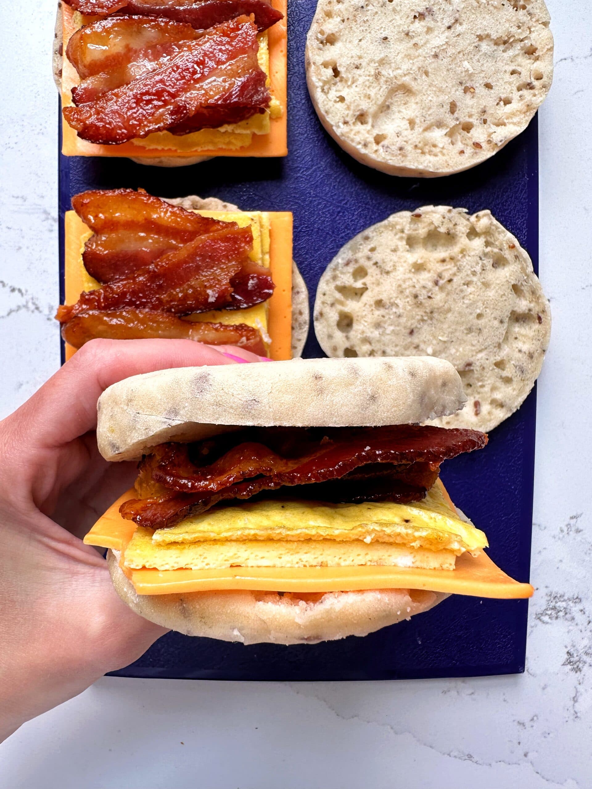 Gluten-free Freezer Breakfast Sandwiches