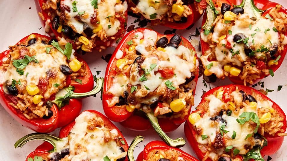 Vegetarian Stuffed Peppers