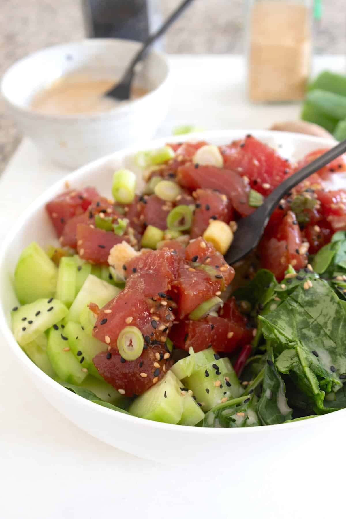 Homemade Poke Bowl