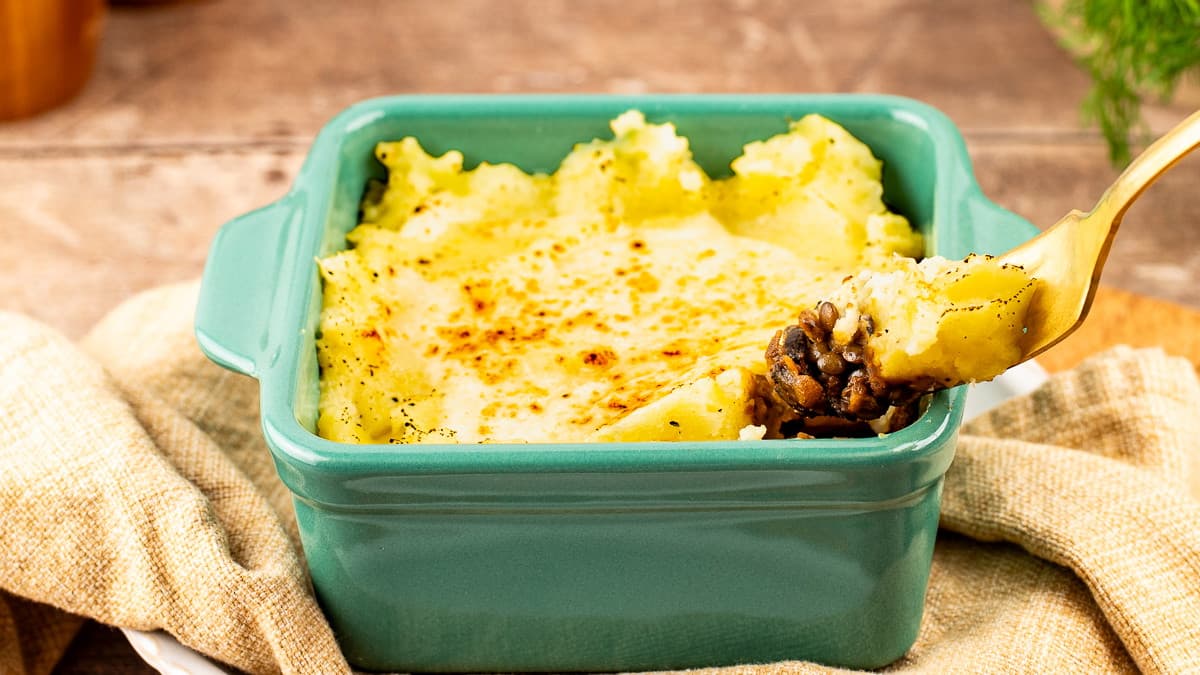 Vegetarian Shepherd's Pie (Freezer-Friendly)