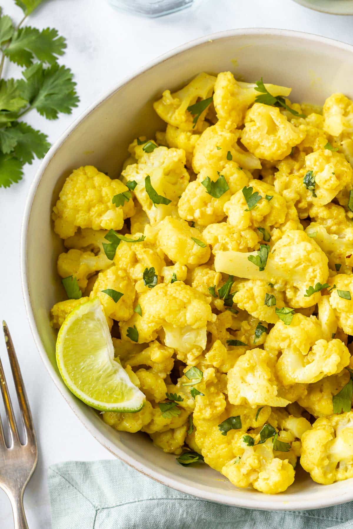 Curried Cauliflower